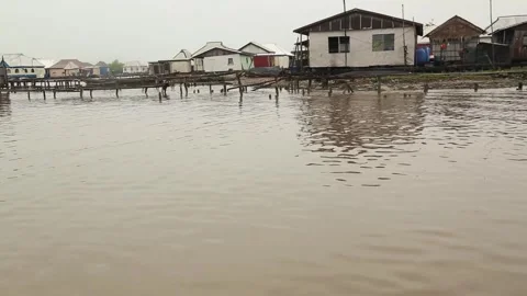 City on water Stock Footage 240759317