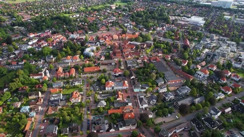  the city Westerstede in Germany Stock Footage 285951495