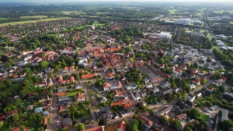  the city Westerstede in Germany Stock Footage 285952250