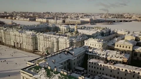 City ​​with white buildings Stock Footage 287408887