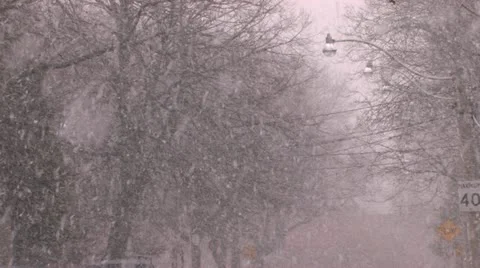 City Winter Blast 動画素材 10909580