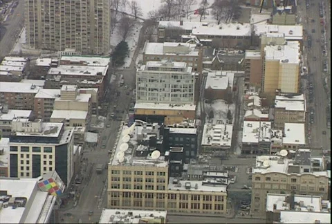 City in Winter Vídeo Stock 356628