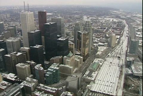 City in Winter Vídeo Stock 356629