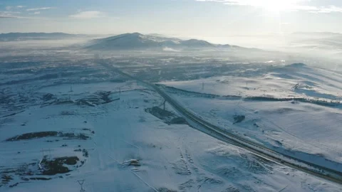 City in winter 스톡 동영상 169386191