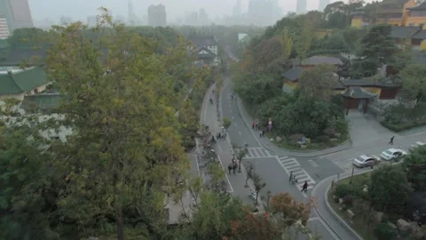 The city's traffic Stock Footage 235265394