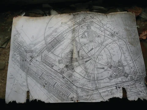 City's underground map Stock Photos