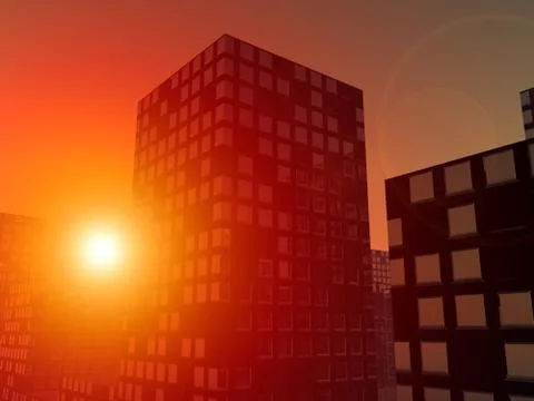 Cityscape 8 Stock Illustration