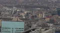 Cityscape Aerial View New York City NYC Daily Commuters Queensboro Bridge Cloudy HD Footage