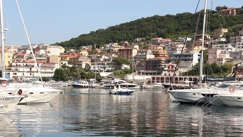 Cityscape of Agropoli. Stock Footage 124667744