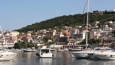 Cityscape of Agropoli. Stock Footage 124667817