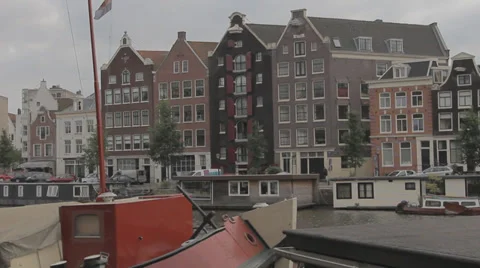 Cityscape of Amsterdam Video stock 36804348