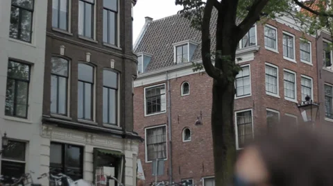 Cityscape of Amsterdam Stock Footage 39752961
