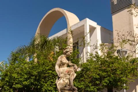 Cityscape and elements of a square in inner city1 Stock Photos