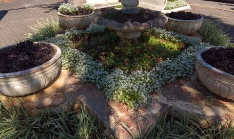 Cityscape and elements of a square in inner city1 Stock Photos