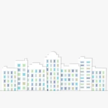 Cityscape background Stock Illustration