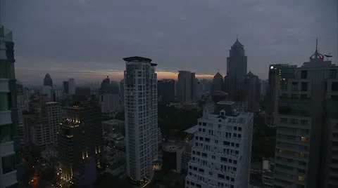Cityscape Bangkok Video stock 12761632