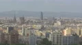 Cityscape of Barcelona with Agbar Tower 4k or 4k+ Resolution