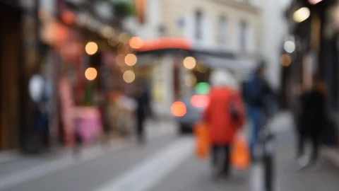 Cityscape blurred background Stock Footage 99402266