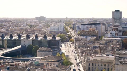 Cityscape in Bordeaux. Stock-Footage 96990689