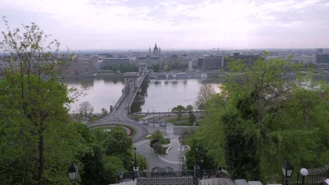 Cityscape , Budapest Stock Footage 83669591