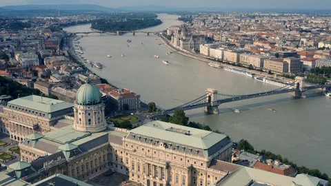 Cityscape of Budapest Stock Footage 112997980