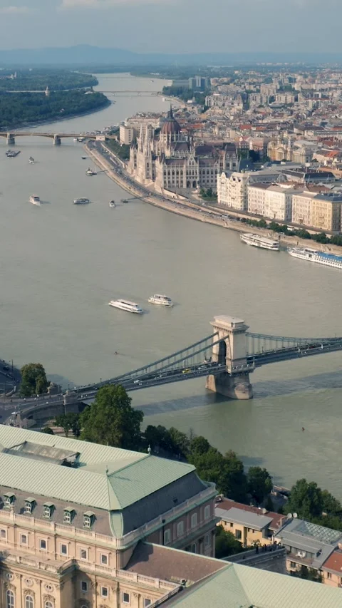Cityscape of Budapest Stock Footage 239990284