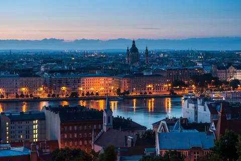 Cityscape of budapest Stock Photos