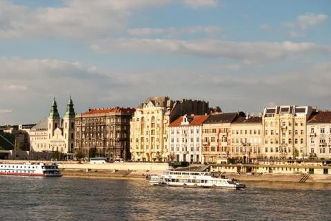 Cityscape of Budapest Stock Photos