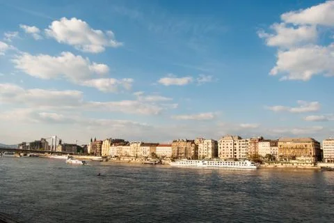 Cityscape of Budapest Stock Photos