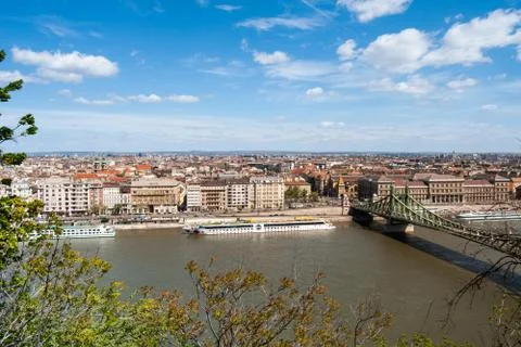 Cityscape of Budapest Stock Photos