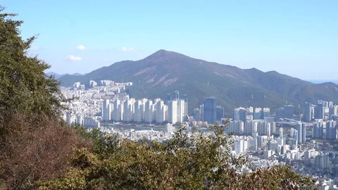 The cityscape of Busan Stock Footage 101003972