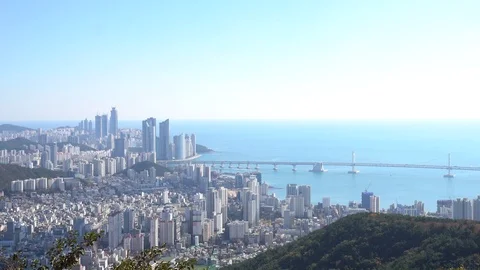 The cityscape of Busan Stock Footage 101003984