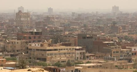 Cityscape of Cairo, Egypt Stock Photos
