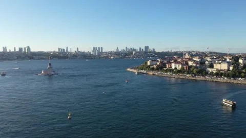 Cityscape Cinematics: A Mesmerizing Perspective Video stock 247760169