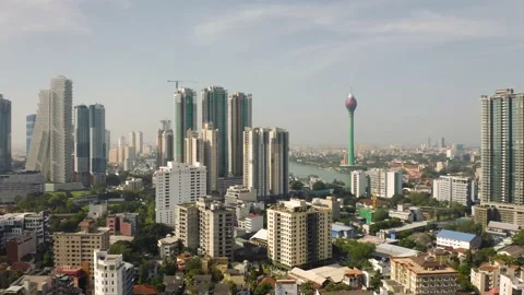 Cityscape of Colombo Stock Footage 226551112