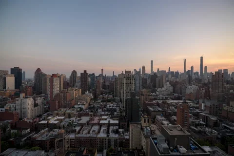 Cityscape Day to Night Stock Footage 151764727