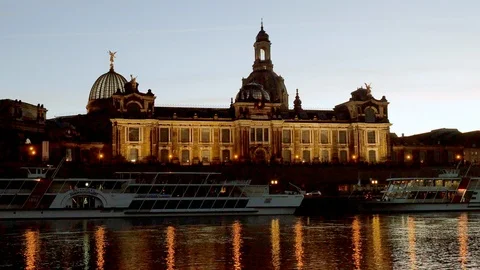 Cityscape of Dresden Video stock 89036071
