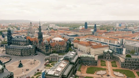 Cityscape of Dresden Stock Footage 108514610