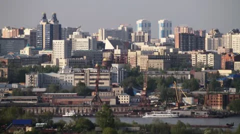 Cityscape Video stock 8968053