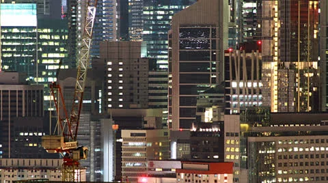 Cityscape Stock Footage 22558833