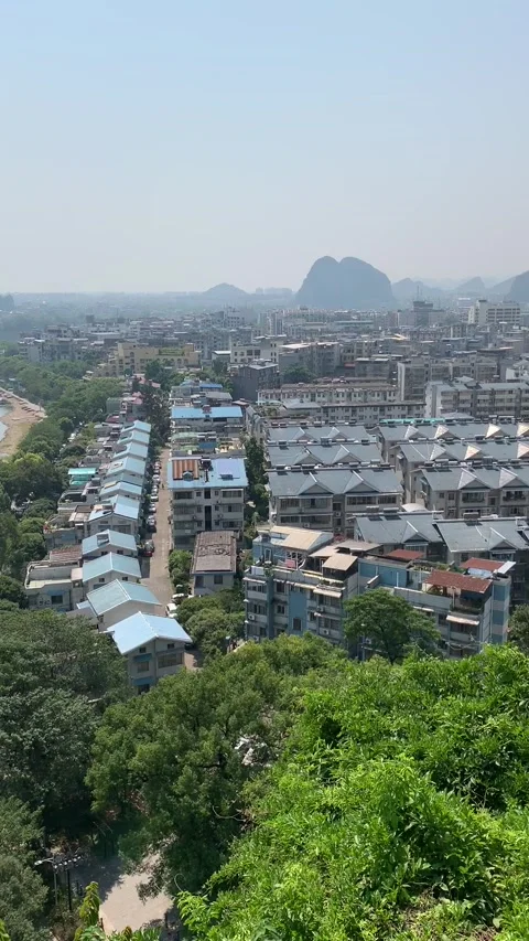 Cityscape at Guilin Stock-Footage 341276473