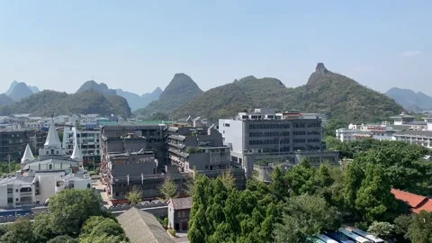 Cityscape at Guilin Stock-Footage 341276505