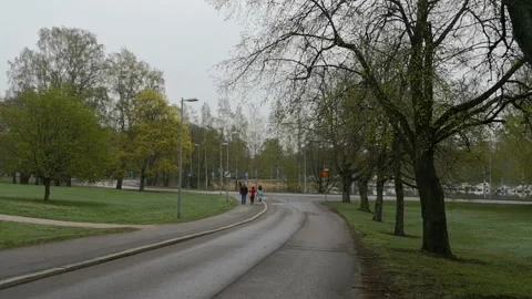 Cityscape of Helsinki in May 库存影片 123785077