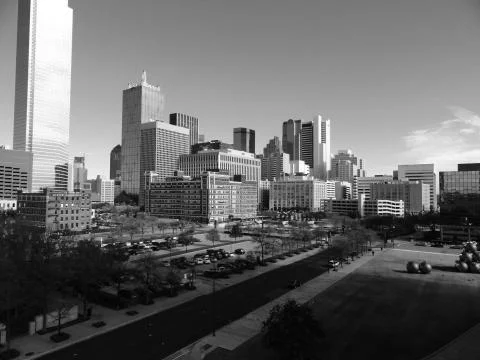 Cityscape From High Angle Stock Photos