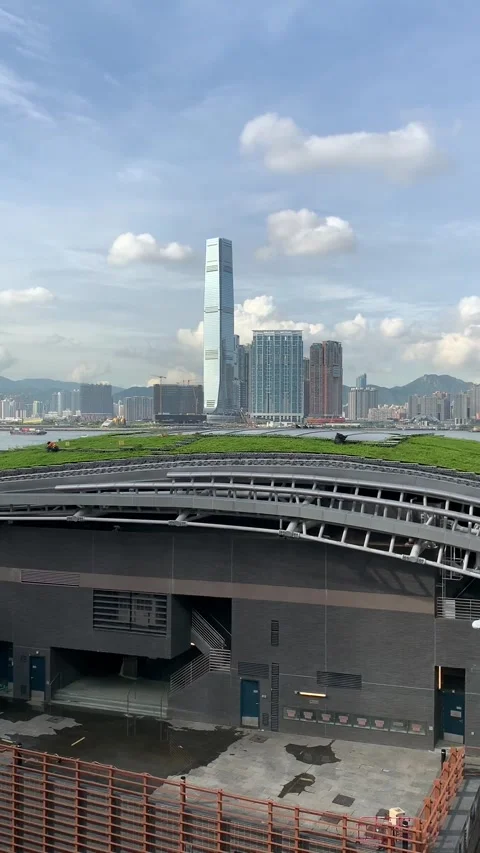 Cityscape in Hong Kong Stock Footage 341622807