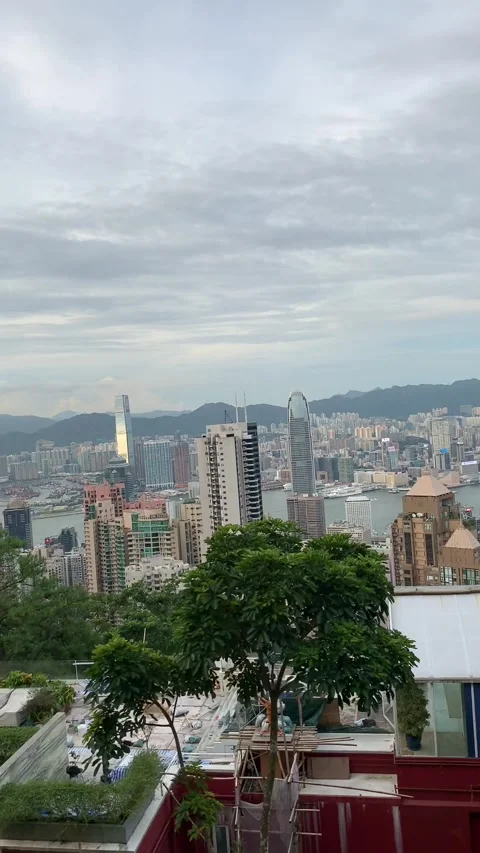Cityscape in Hong Kong Stock-Footage 341622809