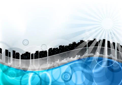 Cityscape Illustrazione stock