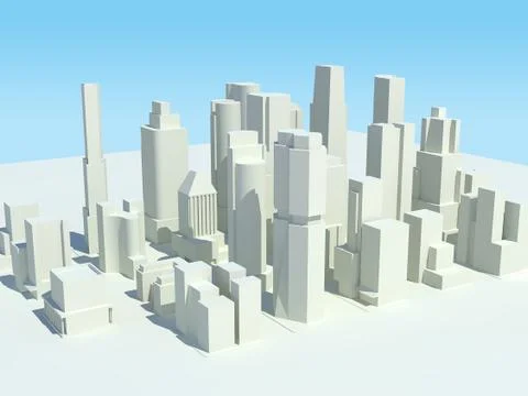 Cityscape Stock Illustration