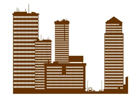 Cityscape Stock Illustration