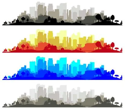 Cityscape Stock Illustration